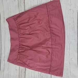 Ann Taylor Loft Pink Mauve Mini Skirt Size 0